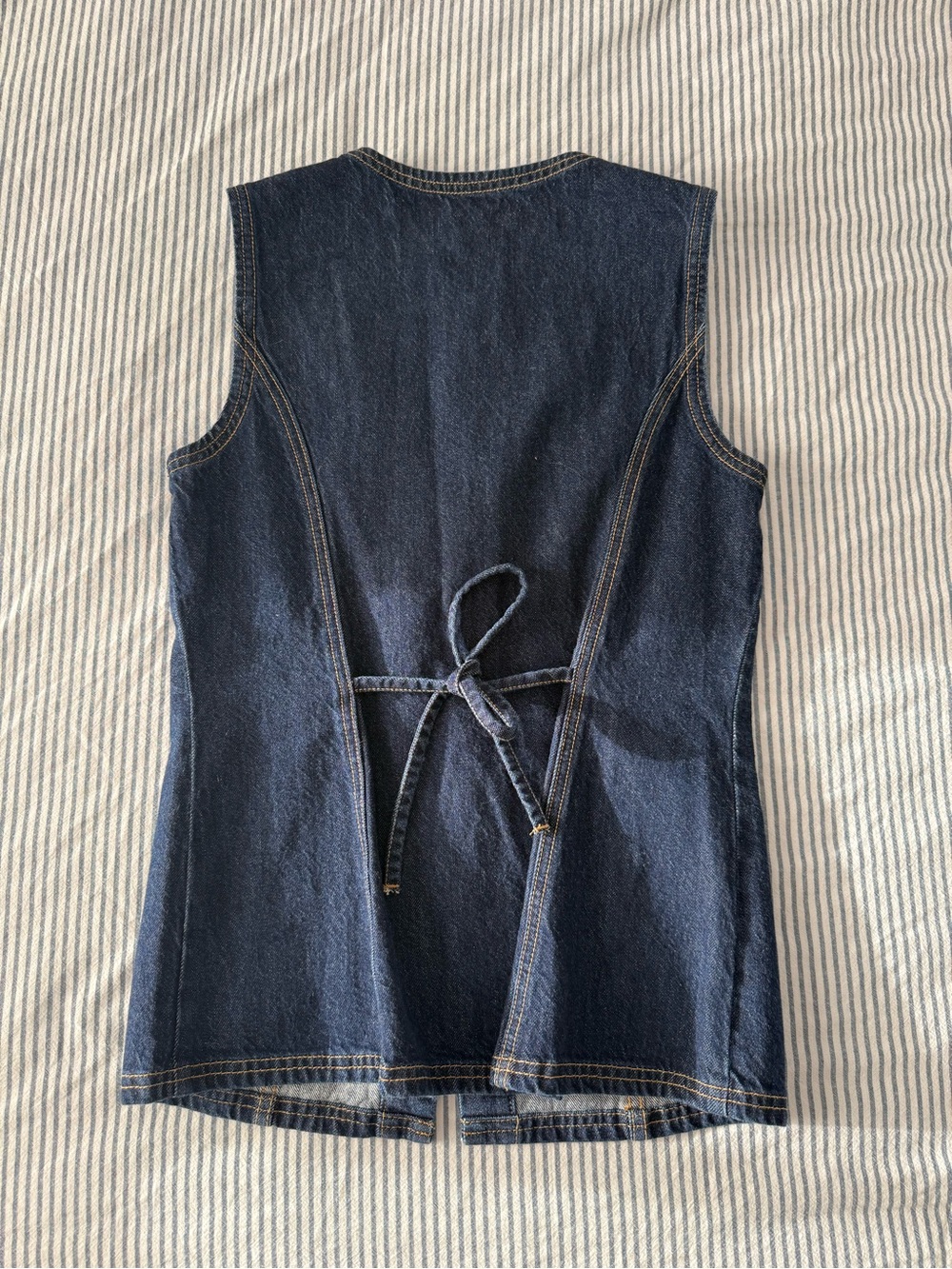 Abercrombie & Fitch Dark Denim Mid-Rise Denim Set - Picture 3 of 6